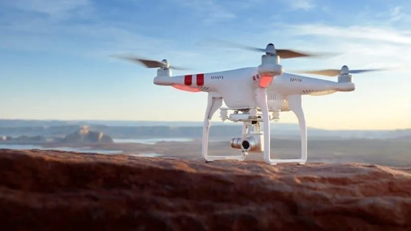 Foto de um DJI Phantom