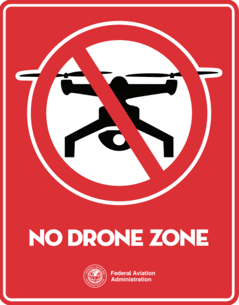 Área sem Drones